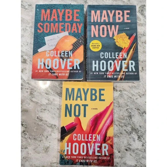 Maybe Someday Series By Colleen Hoover 3 Books Set Paperback - Picture 1 of 4